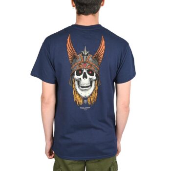 Powell Peralta Andy Anderson Skull S/S T-Shirt - Navy