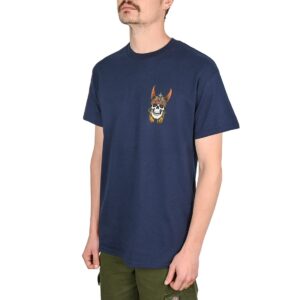 Powell Peralta Andy Anderson Skull S/S T-Shirt - Navy