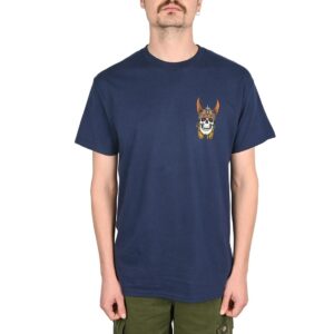 Powell Peralta Andy Anderson Skull S/S T-Shirt - Navy