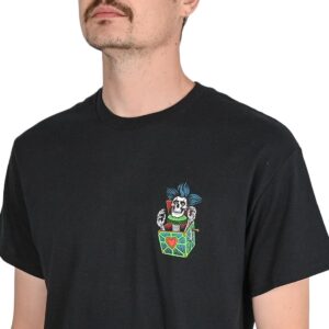 Powell Peralta Chris Hiett Skull S/S T-Shirt - Black