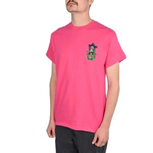 Powell Peralta Chris Hiett Skull S/S T-Shirt - Hot Pink