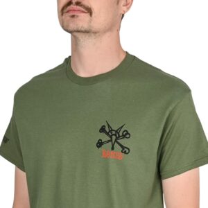 Powell Peralta Rat Bones S/S T-Shirt - Dark Green