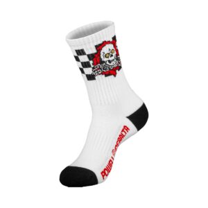 Powell Peralta Ripper Checker Crew Socks - Red/Black/White (Copy)