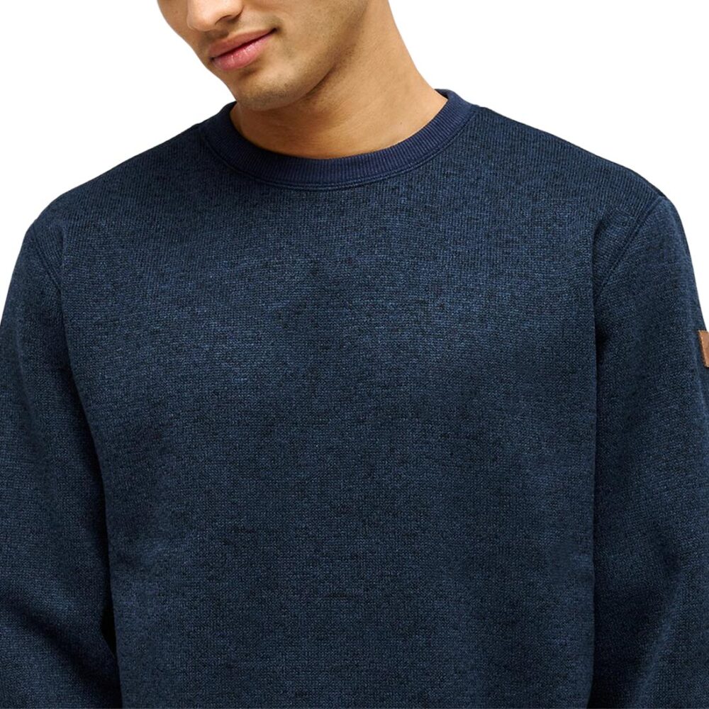Quiksilver Keller Crew Sweater - Dark Navy Heather