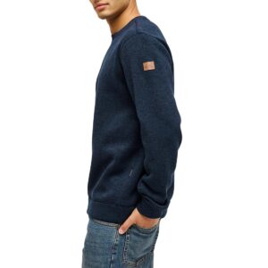 Quiksilver Keller Crew Sweater - Dark Navy Heather