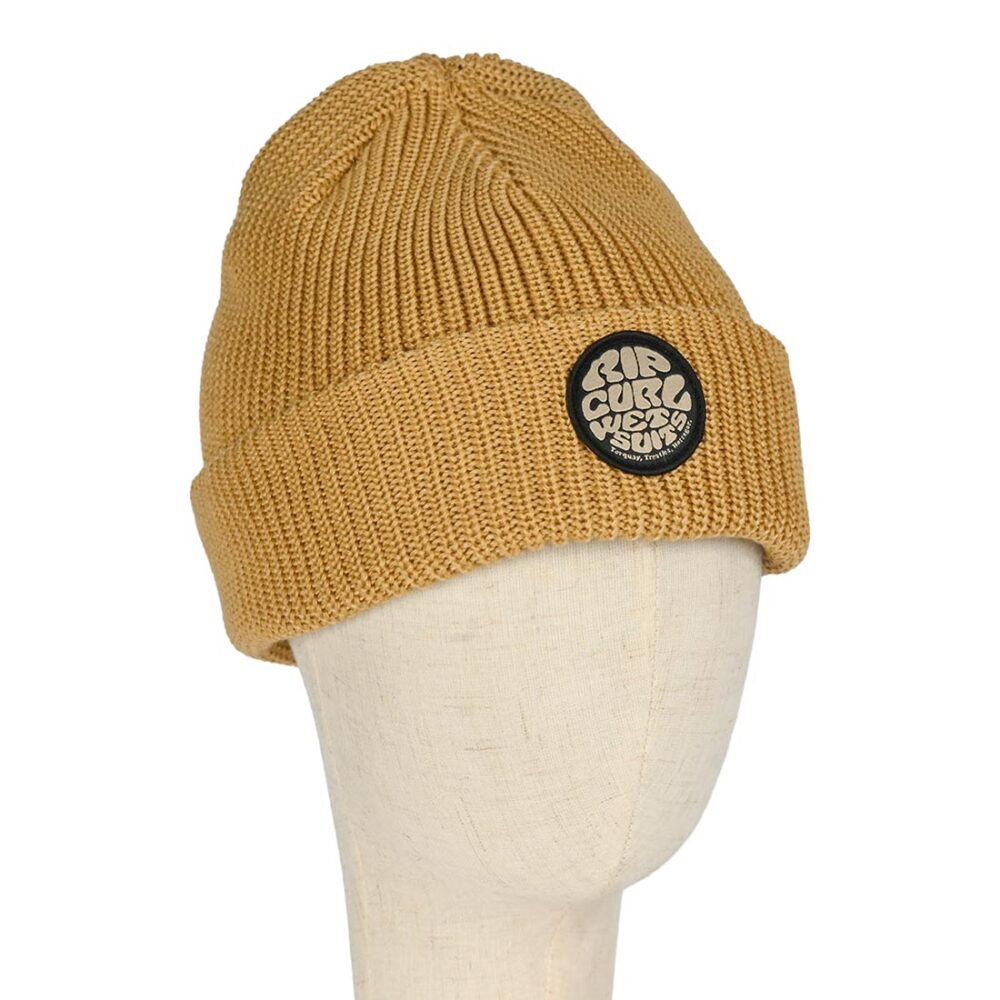 Rip Curl Icons Reg Beanie Hat - Mustard