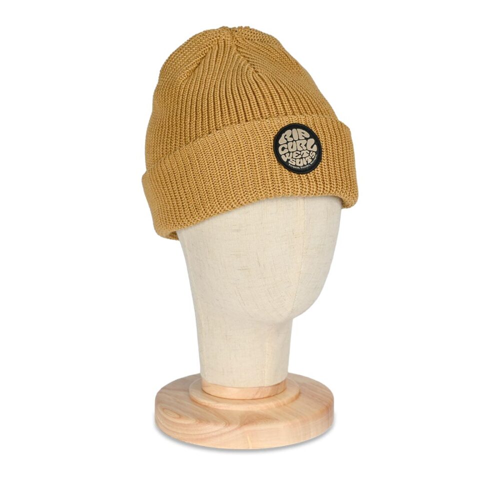 Rip Curl Icons Reg Beanie Hat - Mustard
