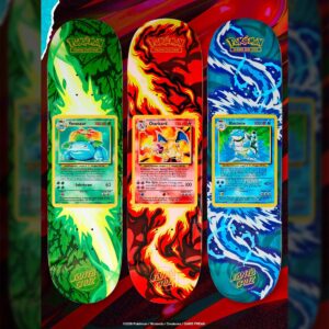 Santa Cruz x Pokémon TCG Blind Bag 8" Skateboard Deck - Assorted