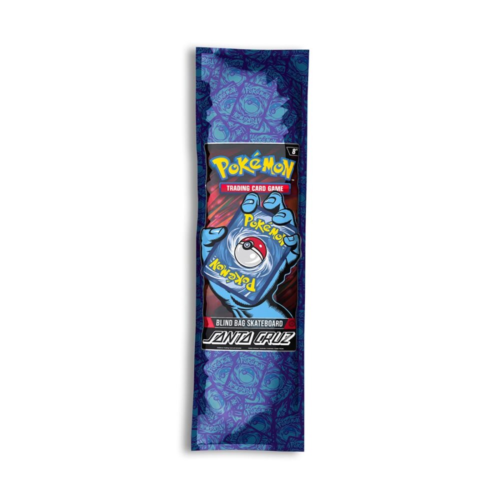 Santa Cruz x Pokémon TCG Blind Bag 8" Skateboard Deck - Assorted