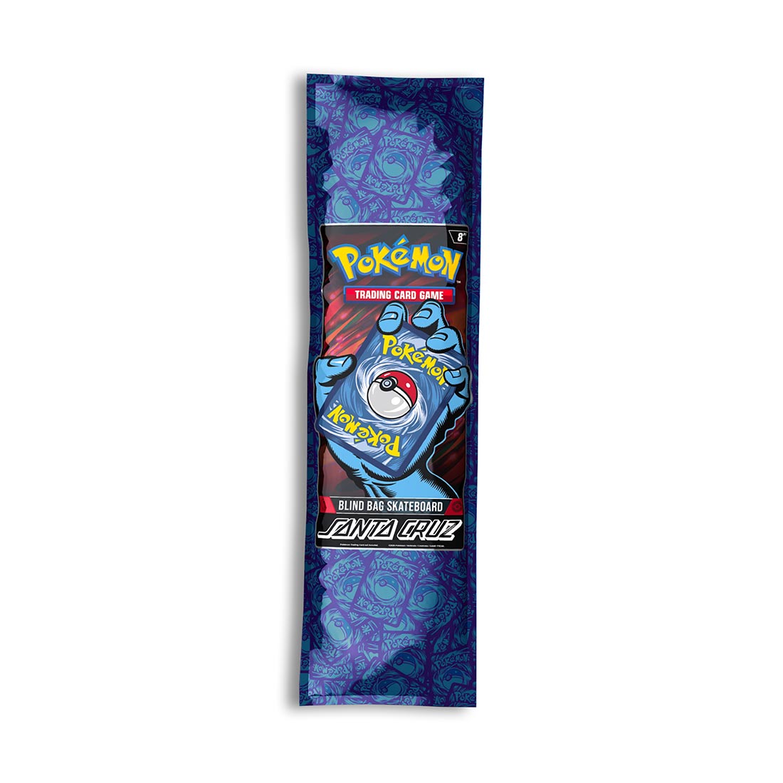 Santa Cruz x Pokémon TCG Blind Bag 8″ Skateboard Deck – Assorted