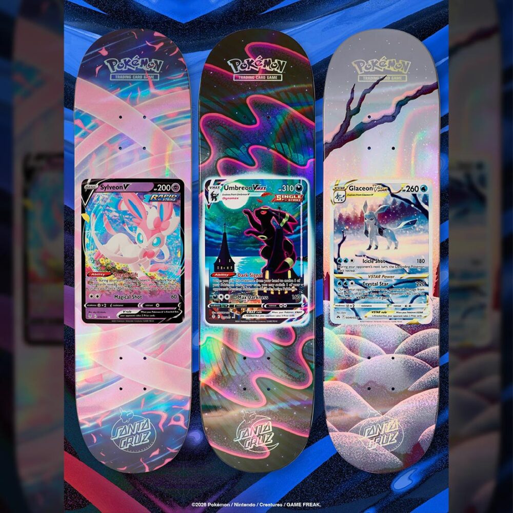 Santa Cruz x Pokémon TCG Blind Bag 8" Skateboard Deck - Assorted