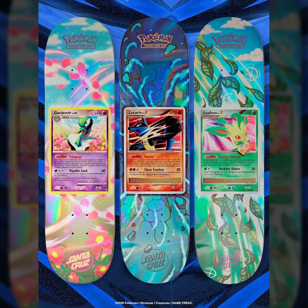 Santa Cruz x Pokémon TCG Blind Bag 8" Skateboard Deck - Assorted
