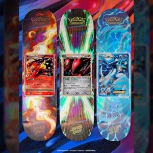 Santa Cruz x Pokémon TCG Blind Bag 8" Skateboard Deck - Assorted