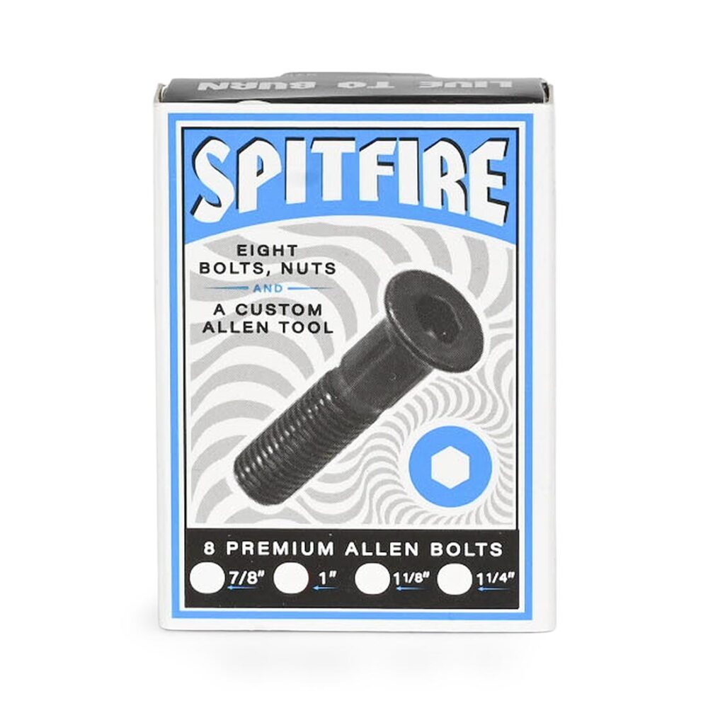 Spitfire Hardware Allen Truck Bolts - Black