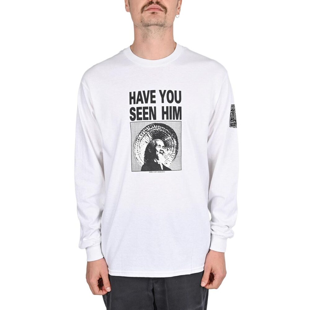 Powell Peralta Have You Seen Him L/S T-Shirt - White