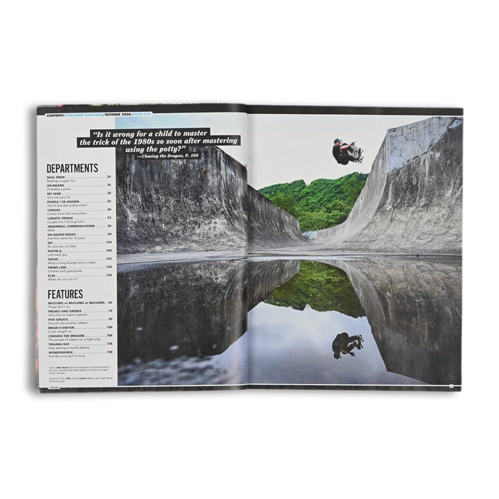 Thrasher Skateboard Magazine - October 2026