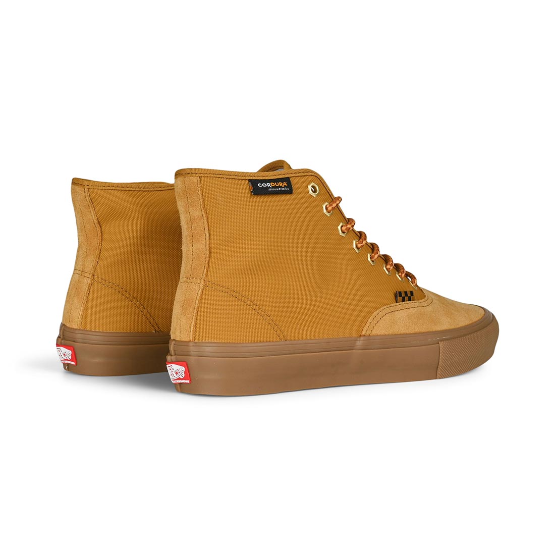 Vans Authentic High Cordura Skate Shoes - Autumn Brown