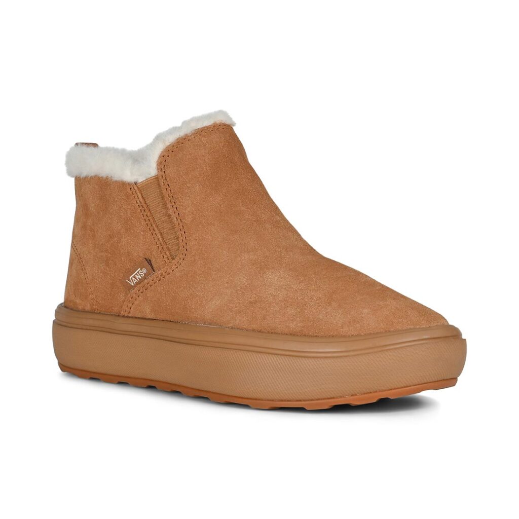 Vans Mid-Slip Platform Light Shoes - Chipmunk