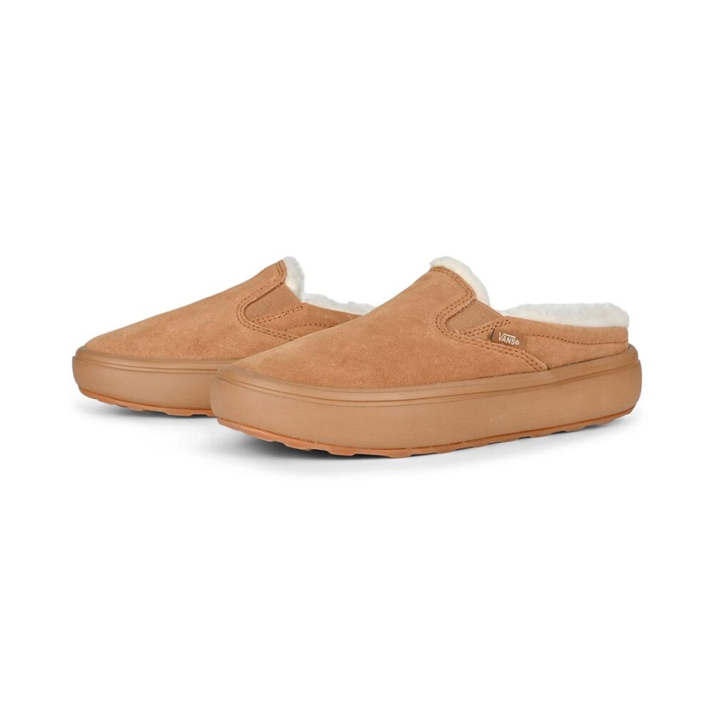 Vans Mule Platform Light Slip On Shoes - Chipmunk