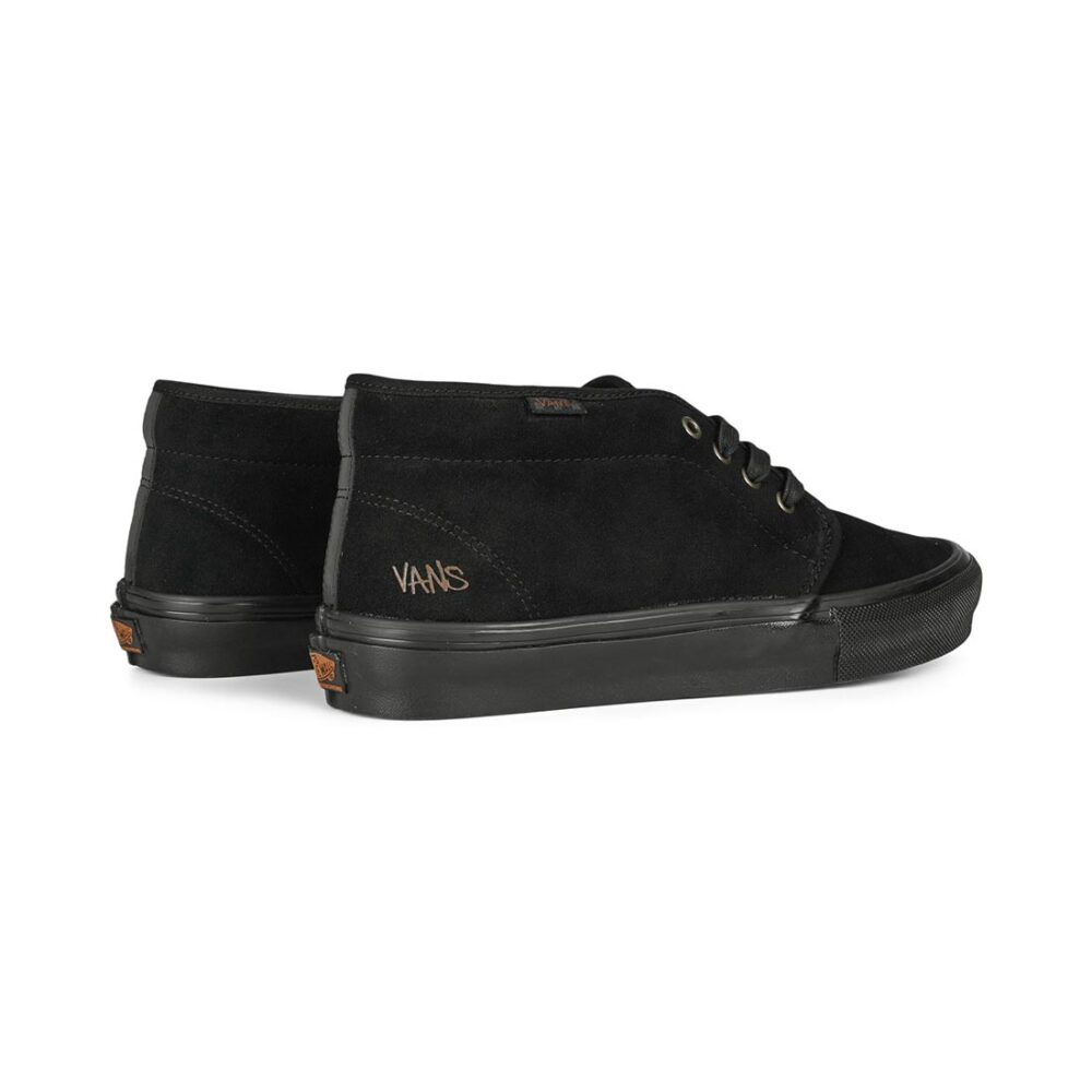 Vans x Atiba Chukka Skate Shoes - Black/Black