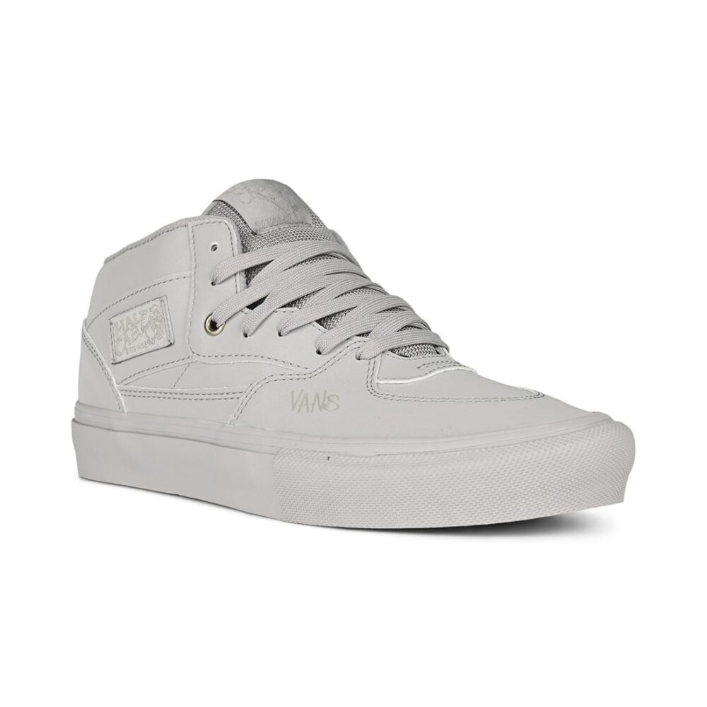 Vans x Atiba Half Cab Skate Shoes - Light Grey