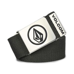 Volcom Circle Web Belt - Rinsed Black