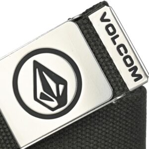Volcom Circle Web Belt - Rinsed Black