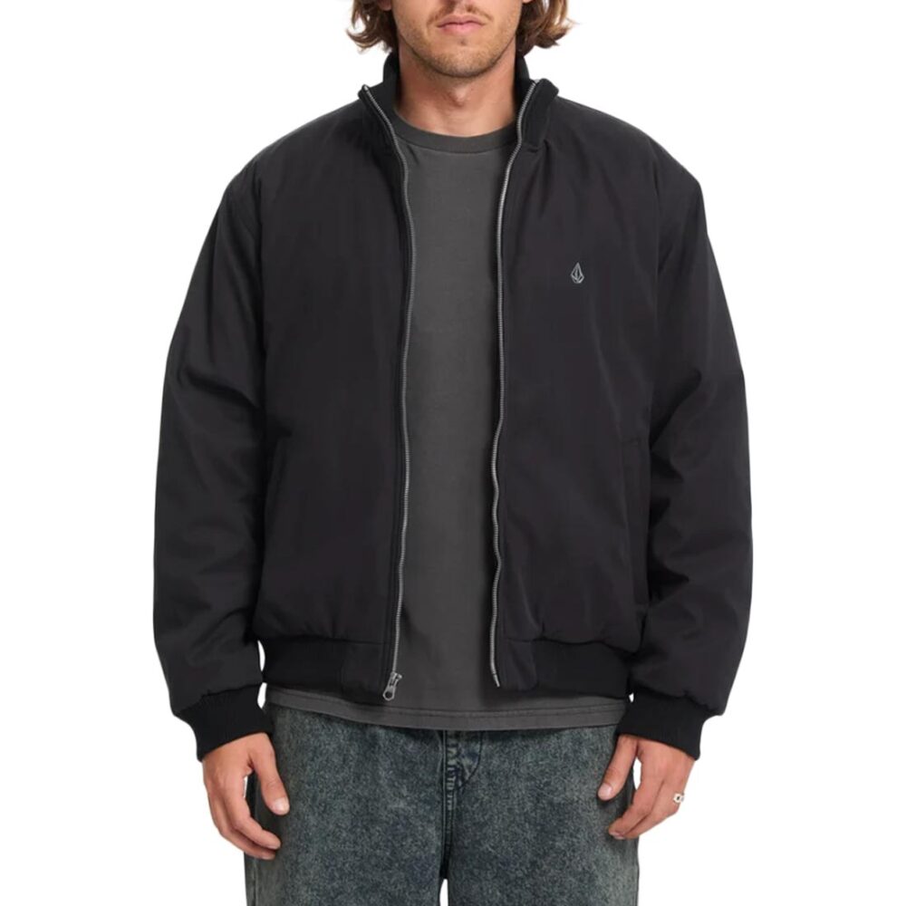 Volcom Damerman Bomber Jacket - Black