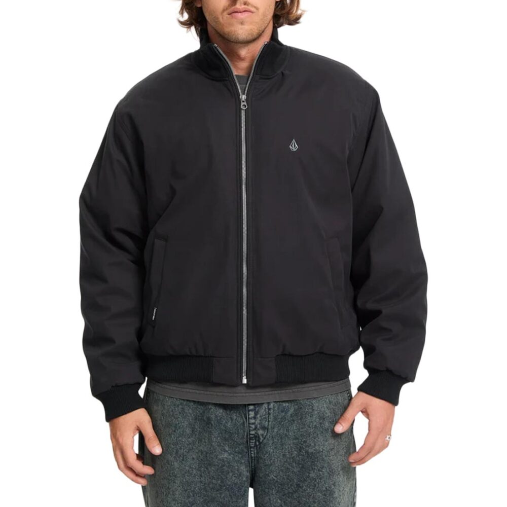 Volcom Damerman Bomber Jacket - Black