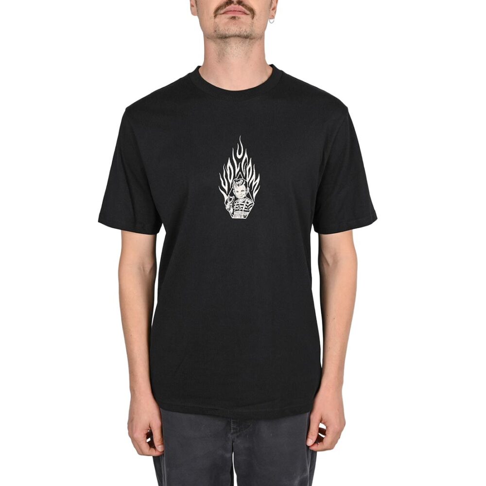 Volcom Firecar Short-Sleeved T-Shirt - Black
