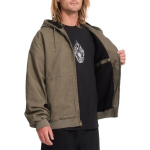 Volcom Hamilstorm Canvas Jacket - Earth