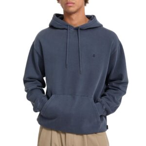 Volcom Single Stone Pullover Hoodie - Storm Blue