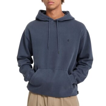 Volcom Single Stone Pullover Hoodie - Storm Blue