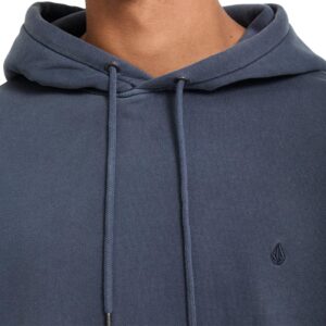 Volcom Single Stone Pullover Hoodie - Storm Blue