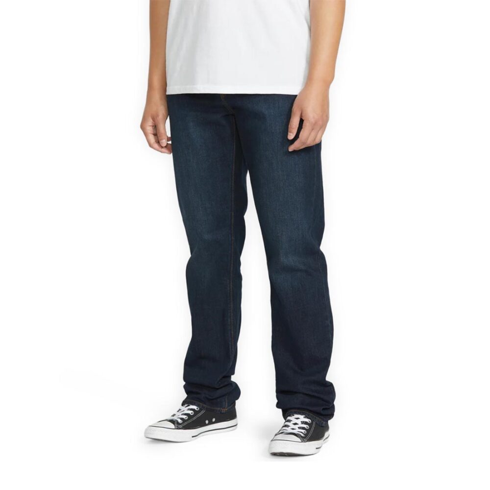 Volcom Solver Straight Fit Jeans - New Vintage Blue (AW26)