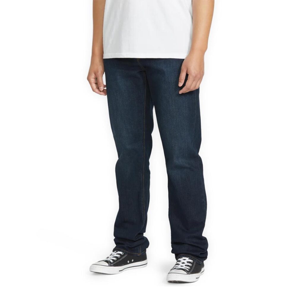 Volcom Solver Straight Fit Jeans - New Vintage Blue (AW26)