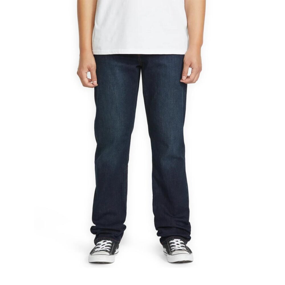 Volcom Solver Straight Fit Jeans - New Vintage Blue (AW26)