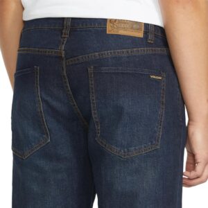Volcom Solver Straight Fit Jeans - New Vintage Blue (AW26)