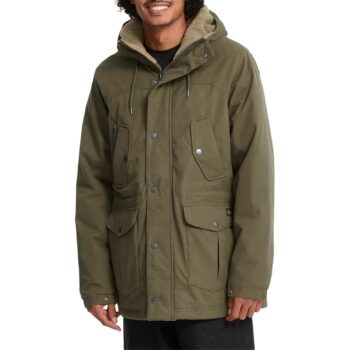 Volcom Starget 5K Parka Jacket - Dark Green (AW26)