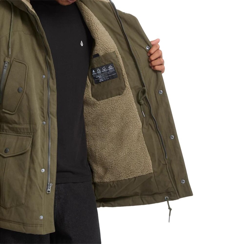 Volcom Starget 5K Parka Jacket - Dark Green (AW26)