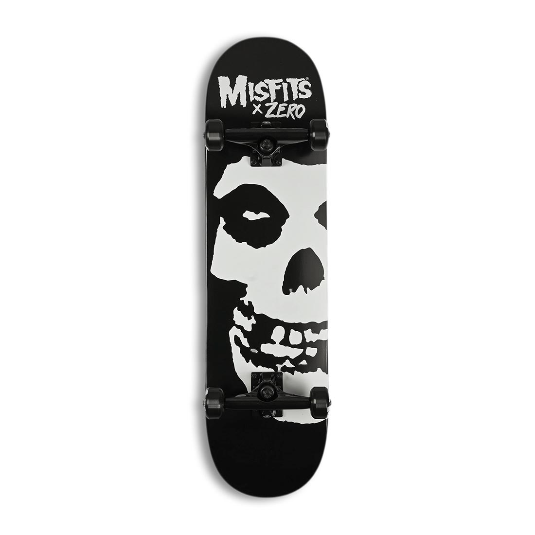 Zero x Misfits Fiend Skull 8.25″ Complete Skateboard – Black