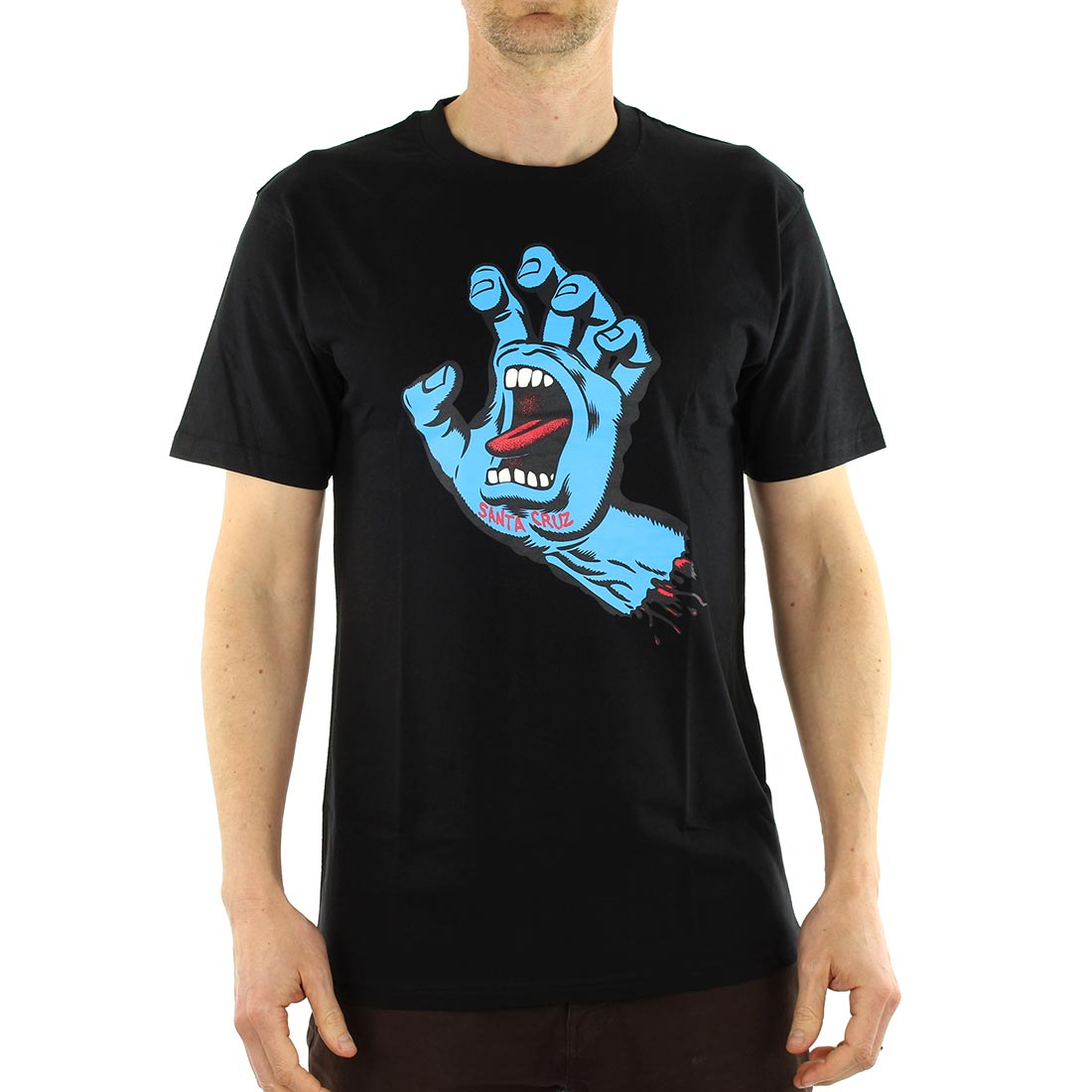 santa cruz screaming hand shirt