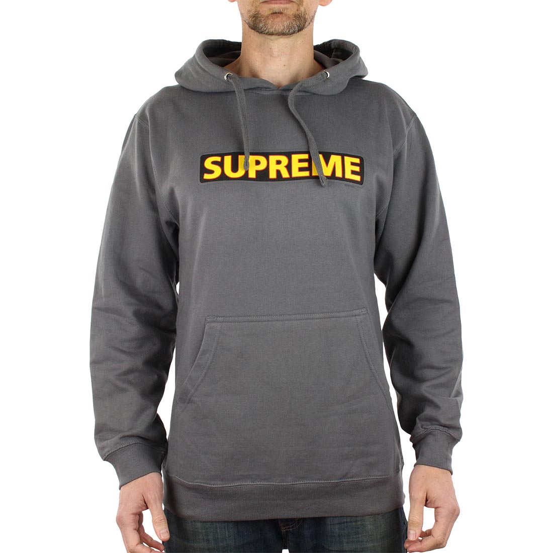 Powell Peralta Supreme Pullover Hoodie - Charcoal