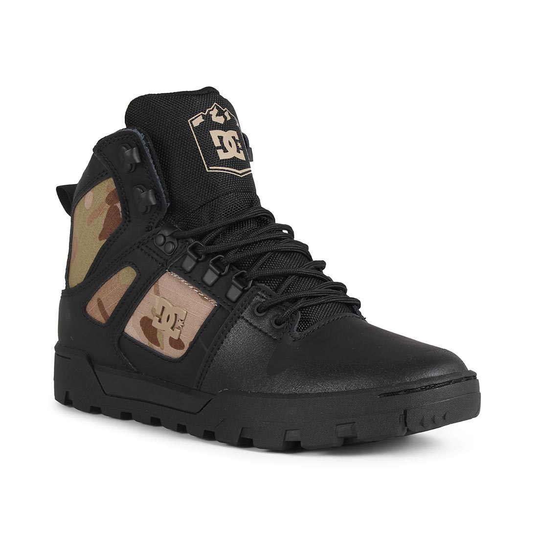 DC Shoes Pure High Top WR Boot Black / Camo