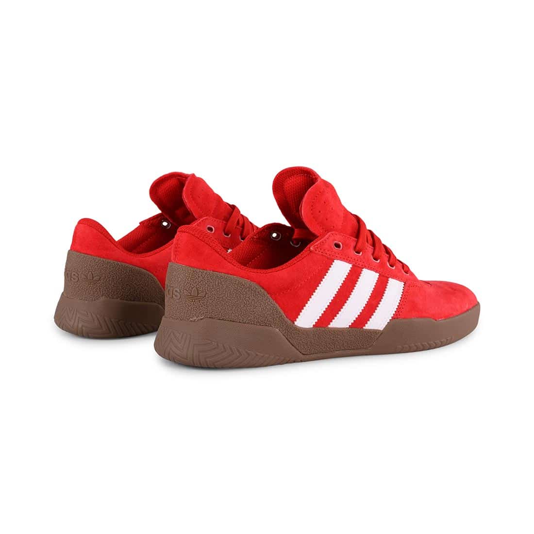 Adidas City Cup Shoes Scarlet / White / Gum